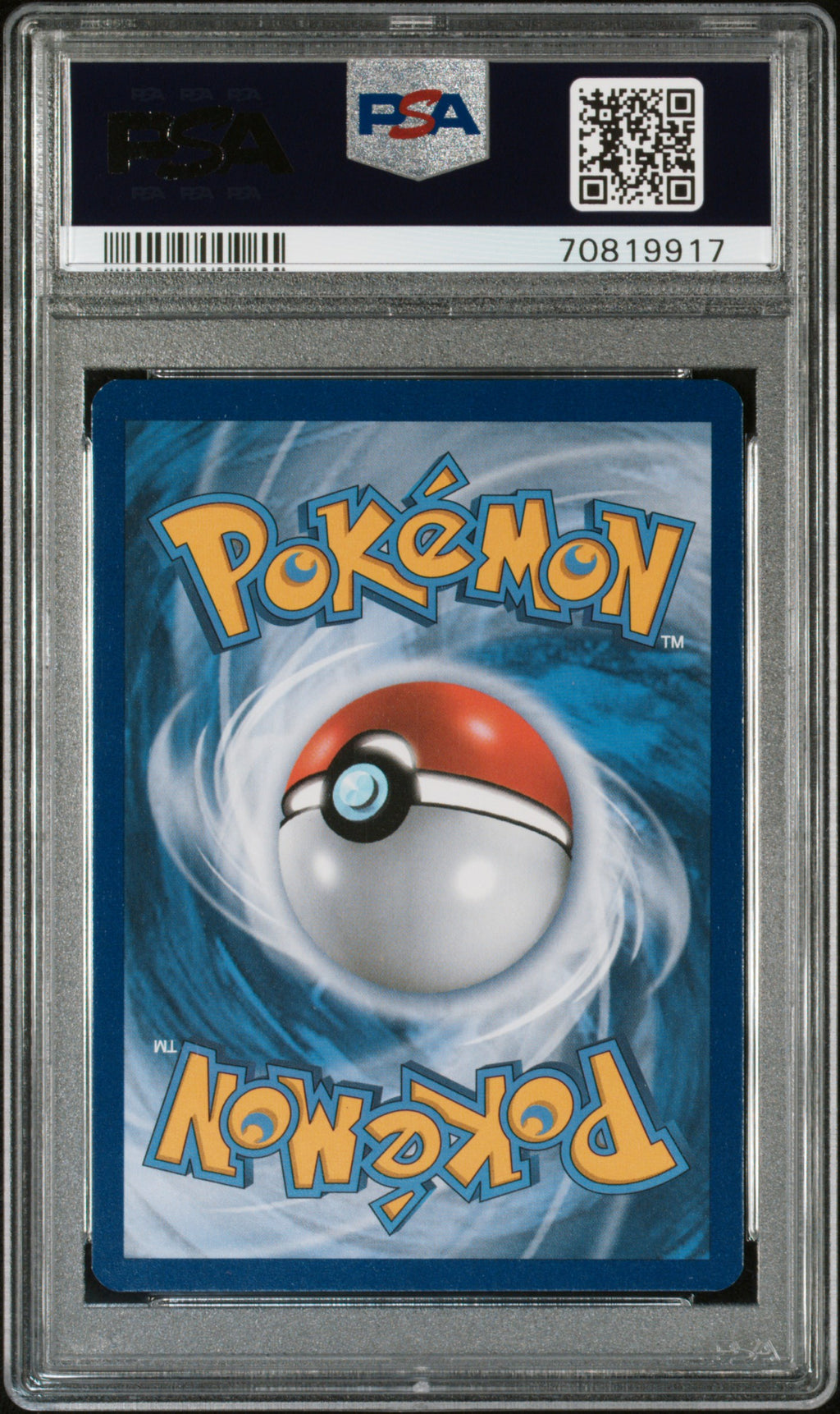 2015 Pokemon Xy Ancient Origins Full Art / M Rayquaza Ex #98 PSA 9 back
