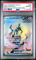2024 Pokemon Tef En-Temporal Forces Iron Crown Ex Special Illustration Rare #206 PSA 10