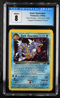 1999 Pokemon Team Rocket - Unlimited Dark Gyarados League Prerelease Promo (Holo) #8/82 CGC 8