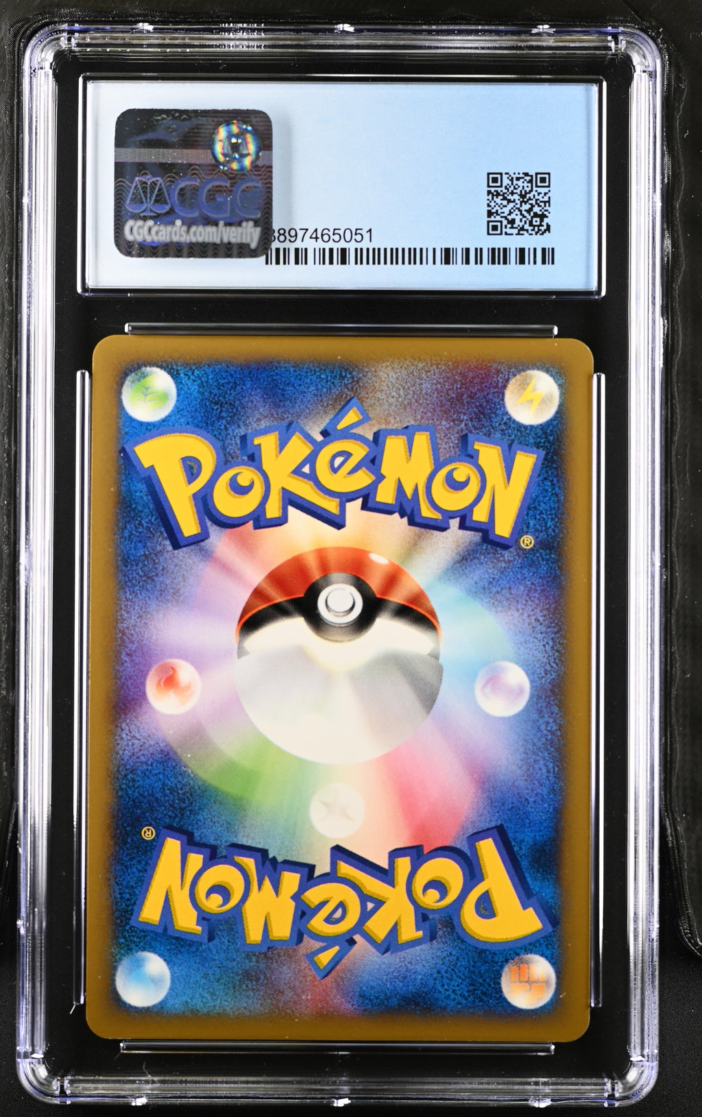 2001 Pokemon Base Expansion Pack Japanese Ninetales 1st Edition Holo #104/128 CGC 10 back