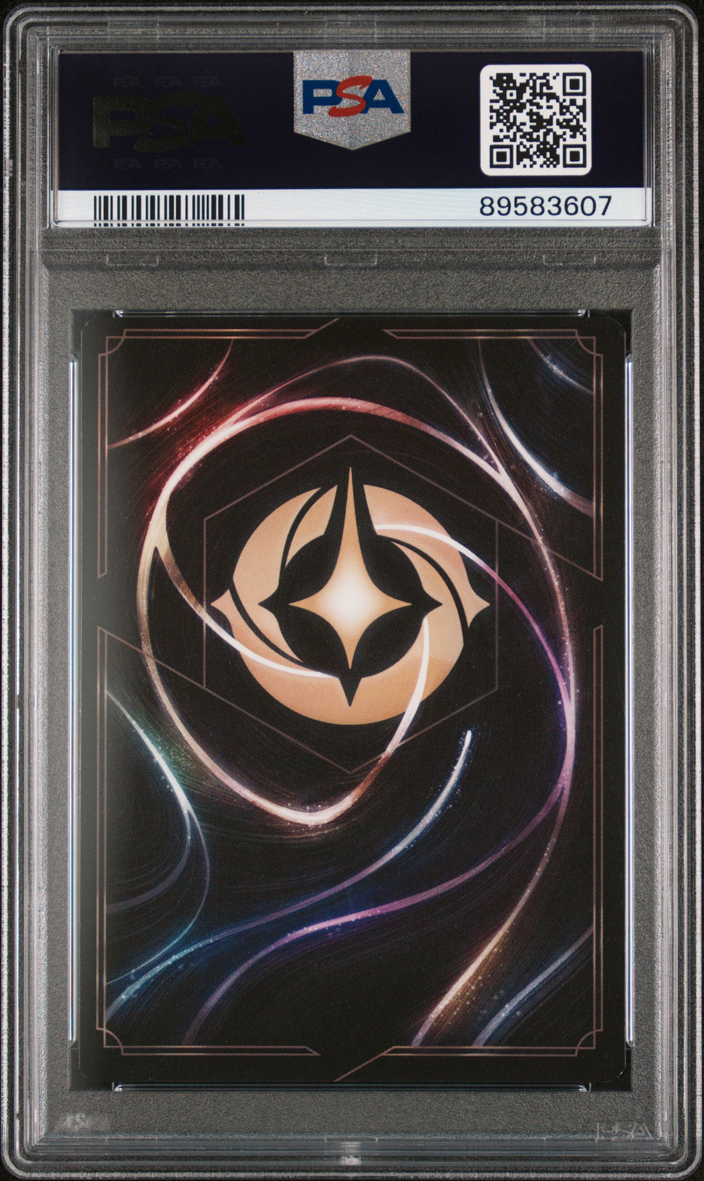 2023 Disney Lorcana En 1-The First Chapter Aladdin - Heroic Outlaw Enchanted #211 PSA 9 back