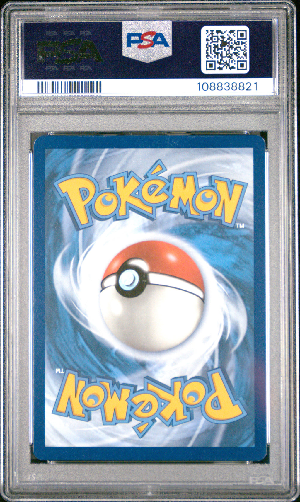 2024 Pokemon Tef En-Temporal Forces Gastly Illustration Rare #177 PSA 10 back