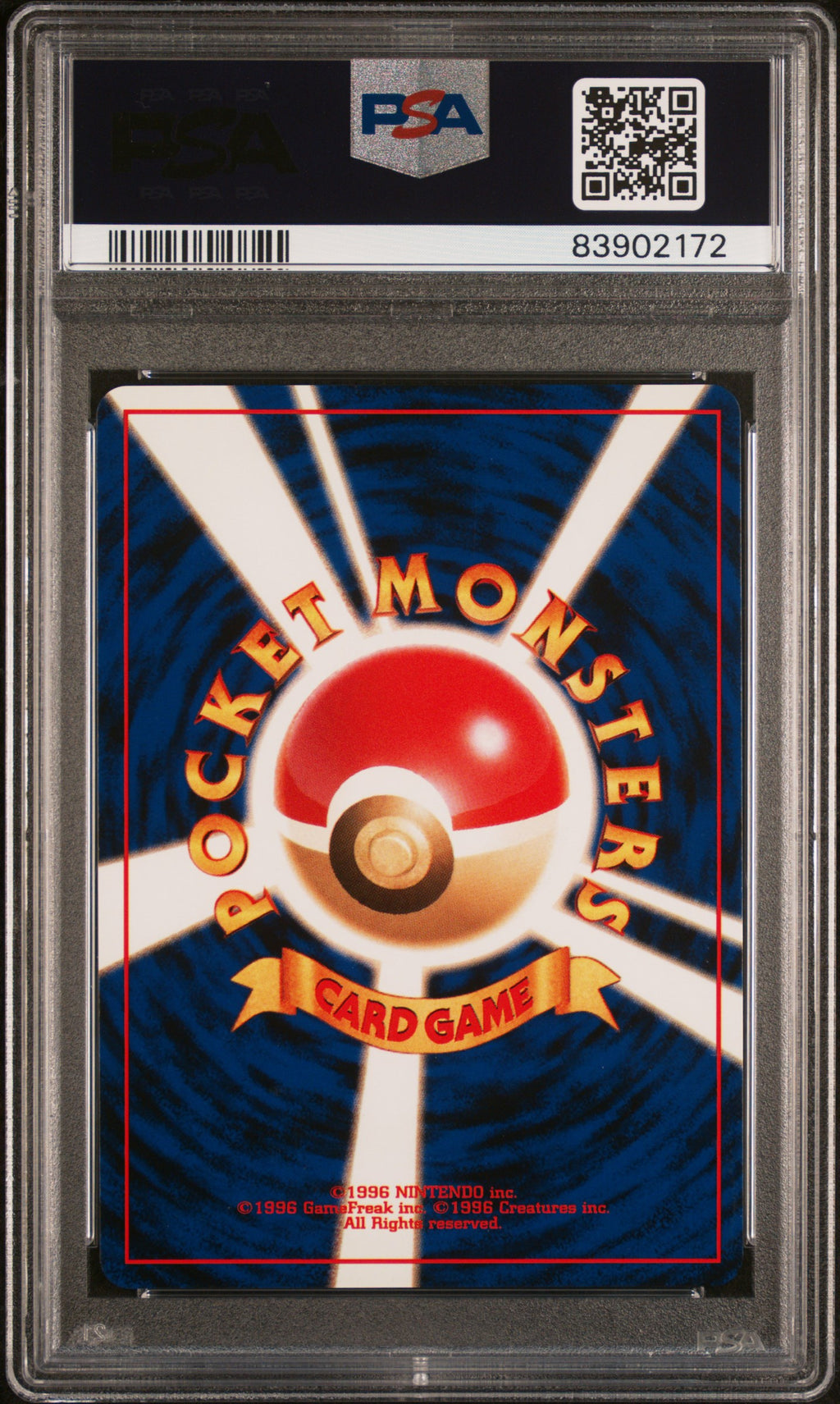 2000 Pokemon Japanese Neo 2 Tyranitar-Holo #248 PSA 10 back