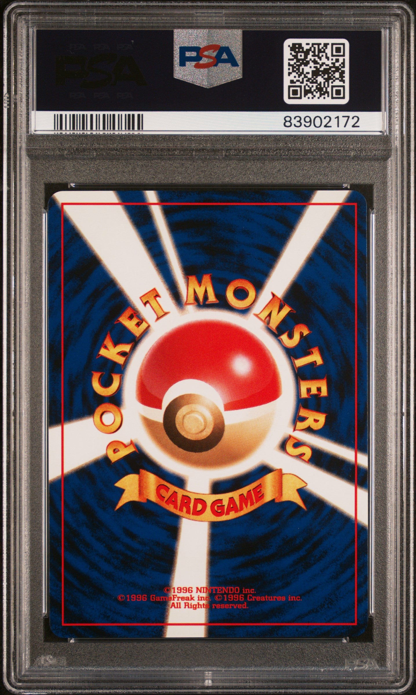 2000 Pokemon Japanese Neo 2 Tyranitar-Holo #248 PSA 10 back