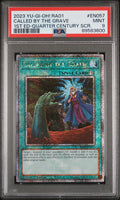 2023 Yu-Gi-Oh! Ra01-25th Anniversary Rarity Collection Called by the Grave 1st Edition-Quarter Century Secret Rare #EN057 PSA 9