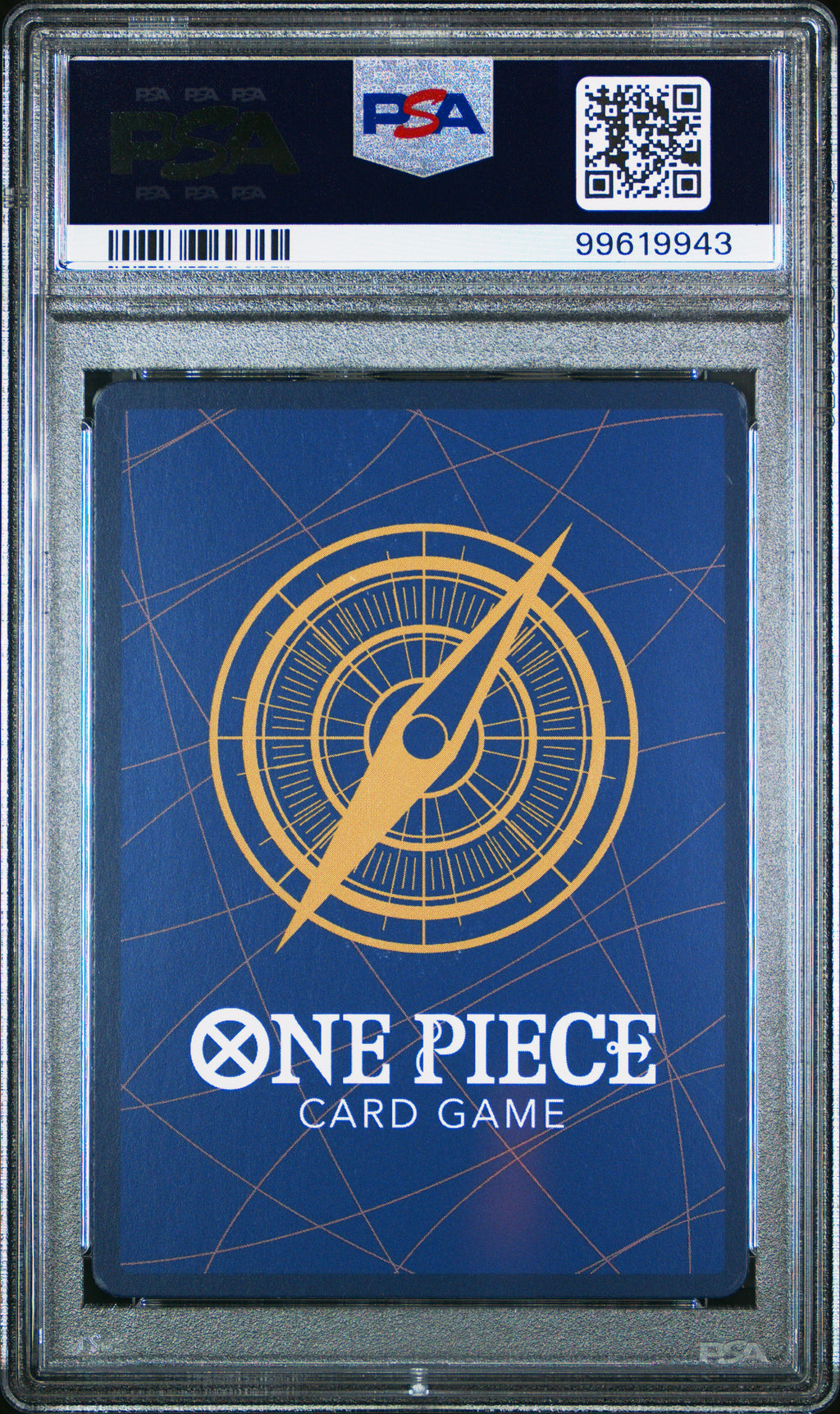 2024 One Piece Op07-500 Years in the Future Portgas D. Ace #119 PSA 10 back