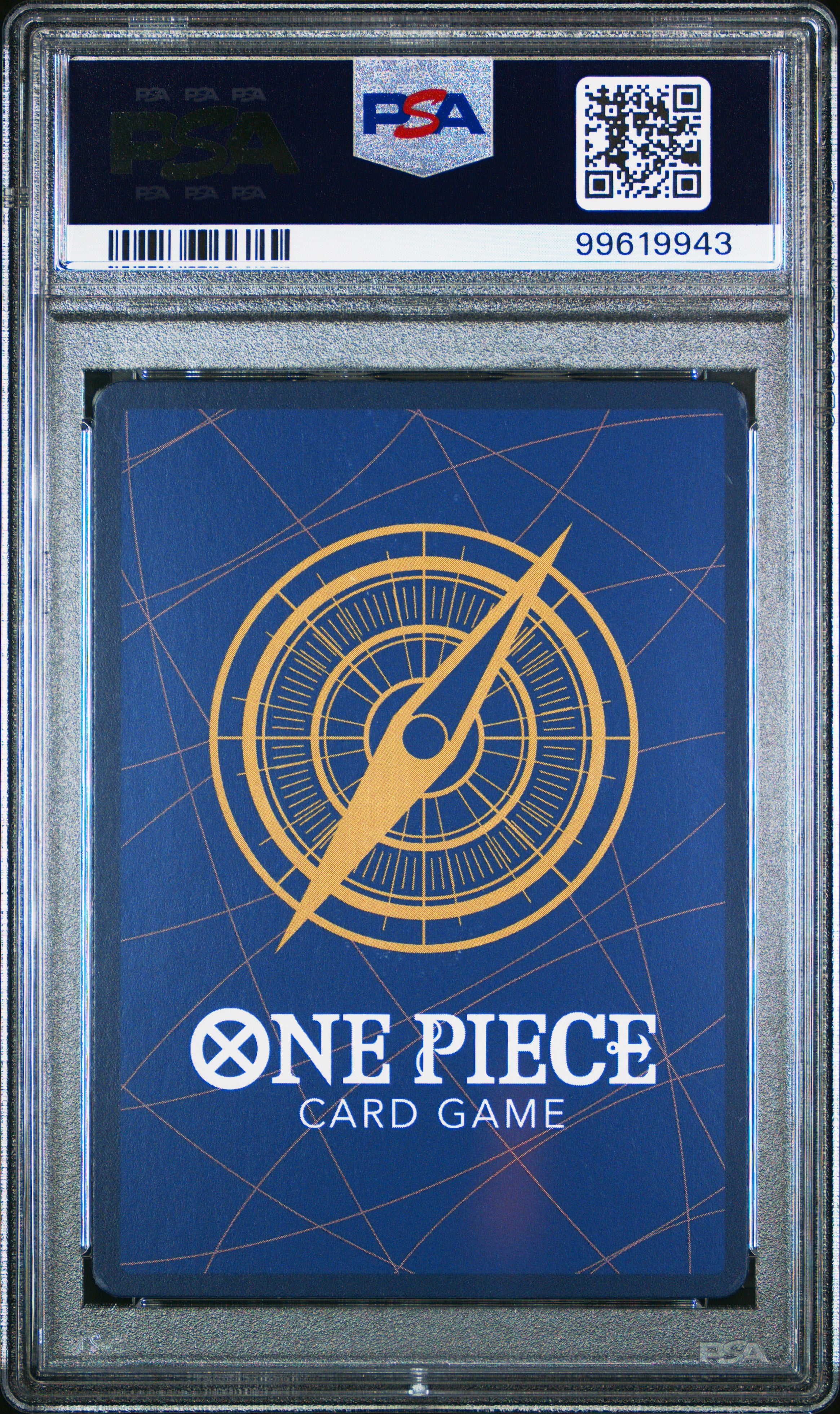2024 One Piece Op07-500 Years in the Future Portgas D. Ace #119 PSA 10 back