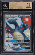 2019 Pokemon Sun & Moon: Hidden Fates Charizard GX Shiny Vault: Full Art #SV49 BGS 10
