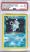 2000 Pokemon Rocket Dark Blastoise-Holo 1st Edition #3 PSA 8