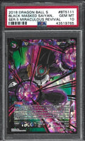 2018 Dragon Ball Super Card Game Series 5 Miraculous Revival Black Masked Saiyan, the Devastator #BT5-111 PSA 10