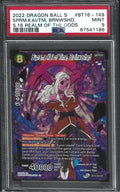 2022 Dragon Ball Super Card Game Series 16 Realm of the Gods Supreme Kai of Time, Brainwashed Secret Rare #BT16-149 PSA 9
