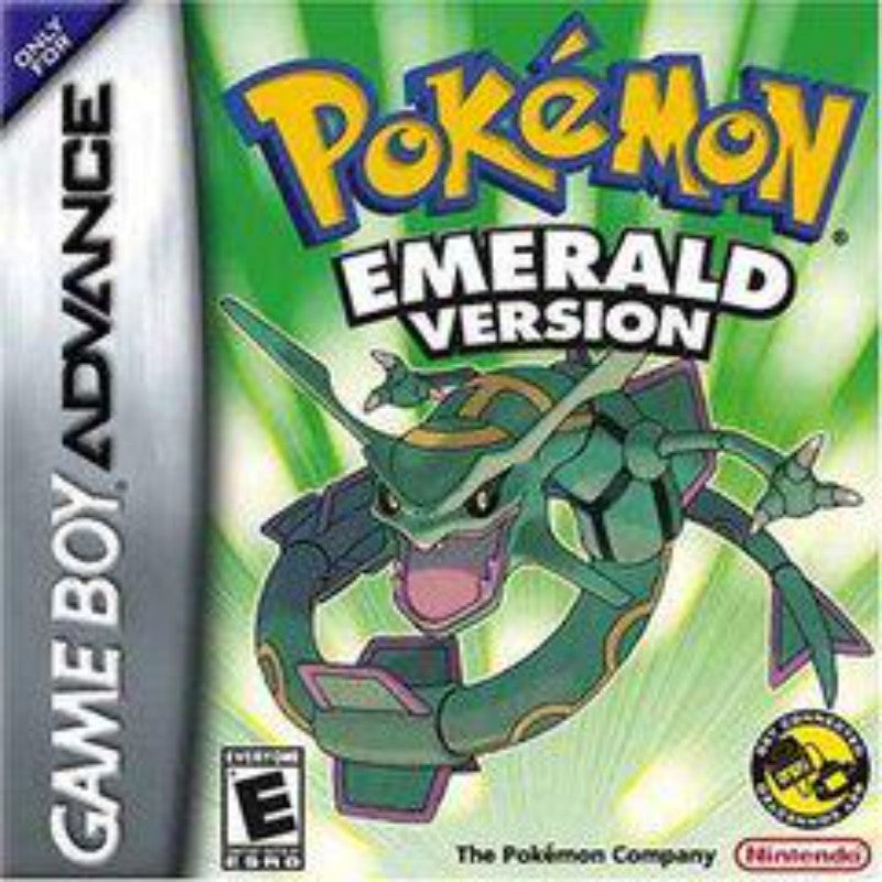 Pokémon Emerald Nintendo GameBoy Advance Loose Cosmetic Damage