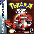 Pokémon Ruby Nintendo GameBoy Advance Loose Cosmetic Damage