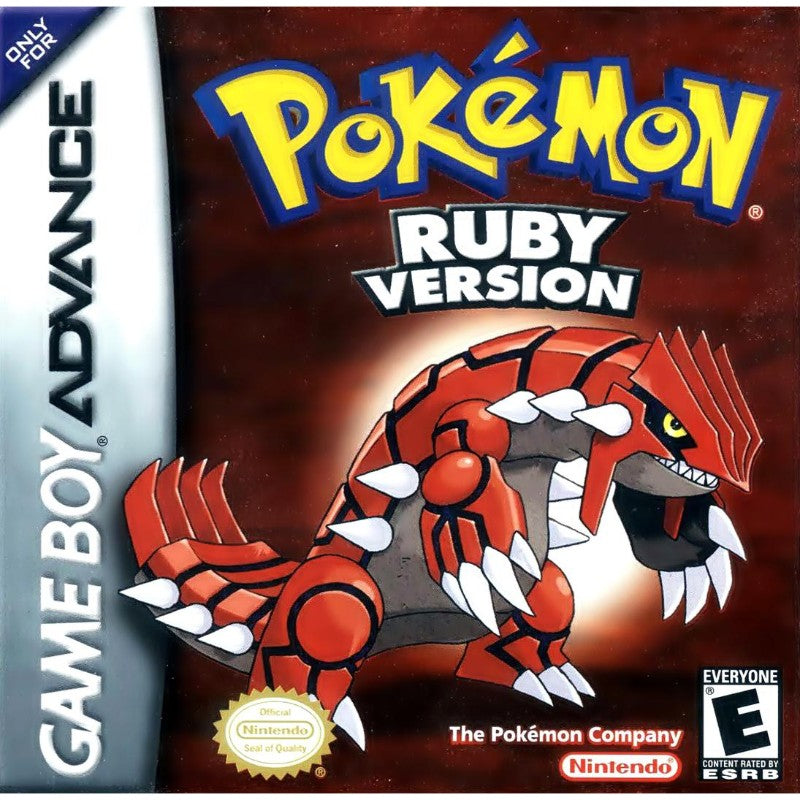 Pokémon Ruby Nintendo GameBoy Advance Loose Cosmetic Damage