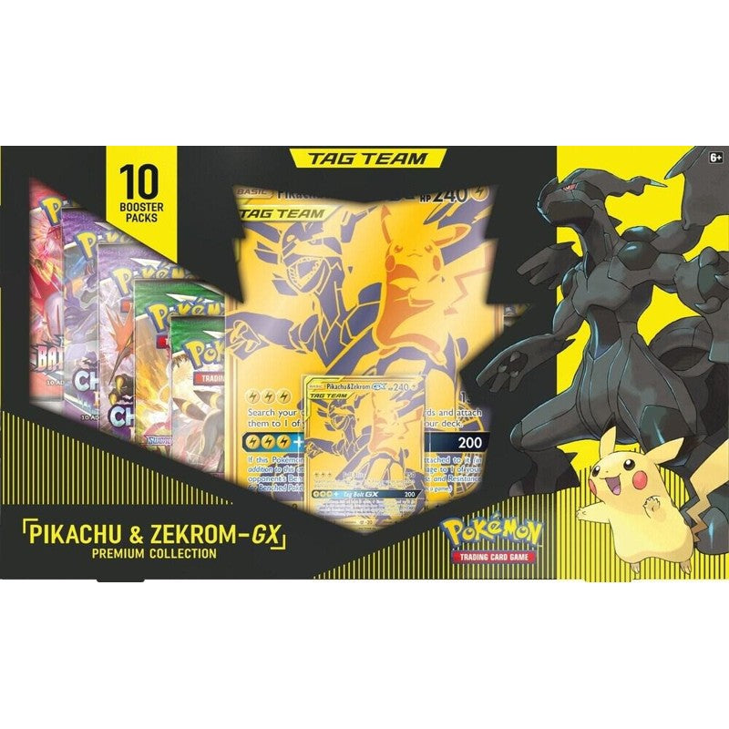 Pikachu and Zekrom GX Premium Collection
