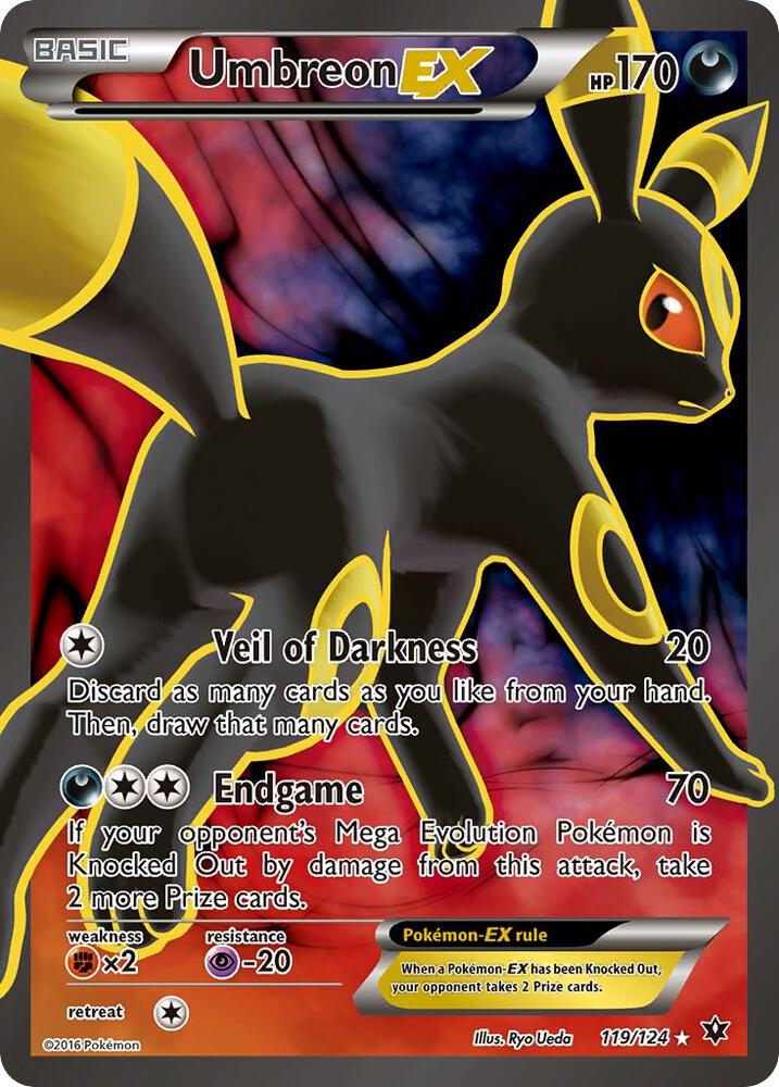 XY - Fates Collide Umbreon EX Full Art