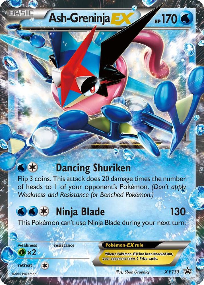 XY Promos Ash Greninja EX XY133