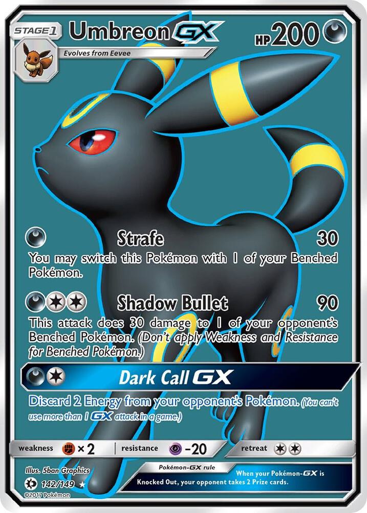 SM Base Set Umbreon GX Full Art