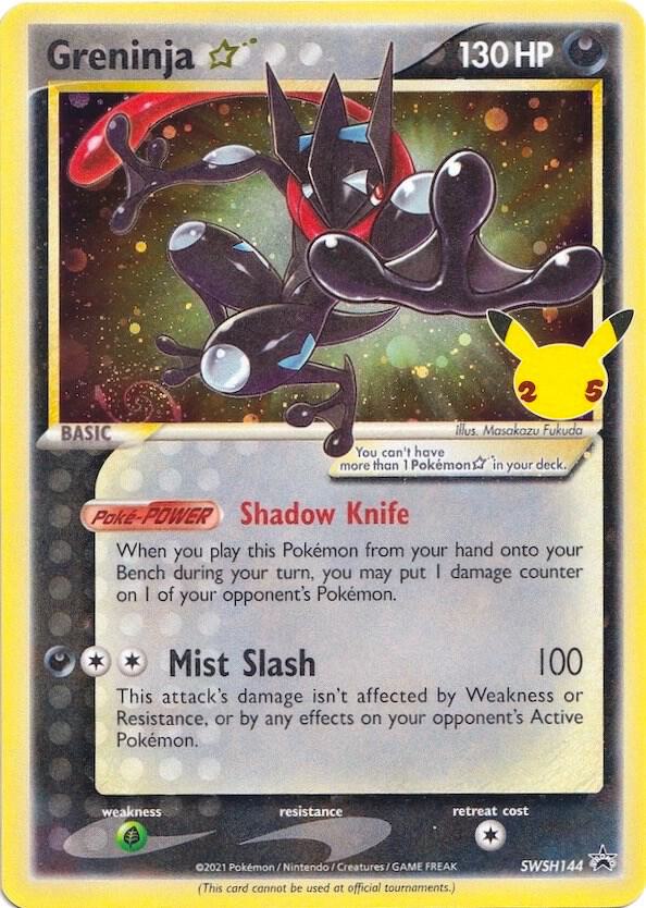 SWSH: Sword & Shield Promo Cards Greninja Star