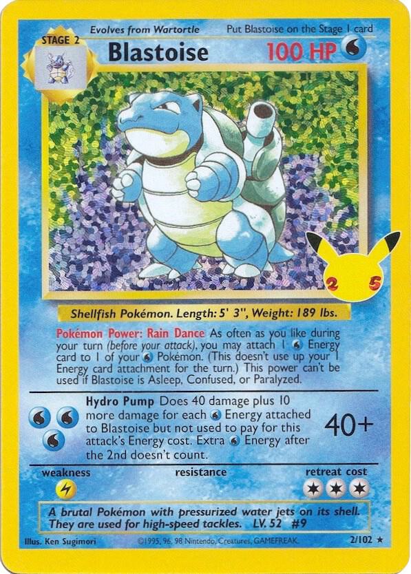 Celebrations: Classic Collection Blastoise
