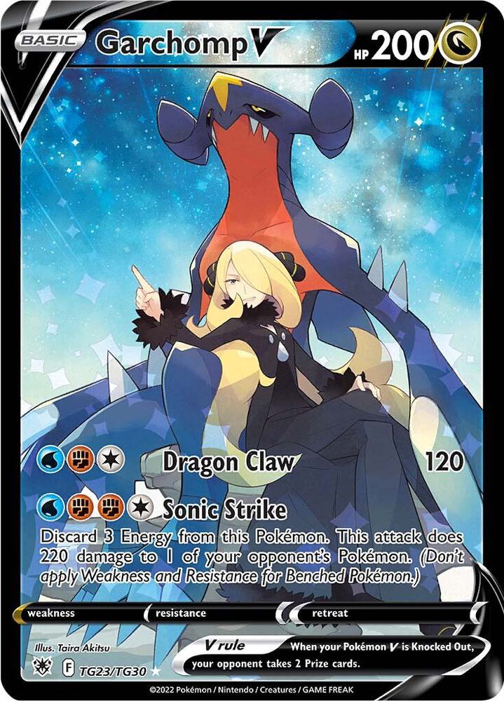 SWSH10: Astral Radiance Trainer Gallery Garchomp V