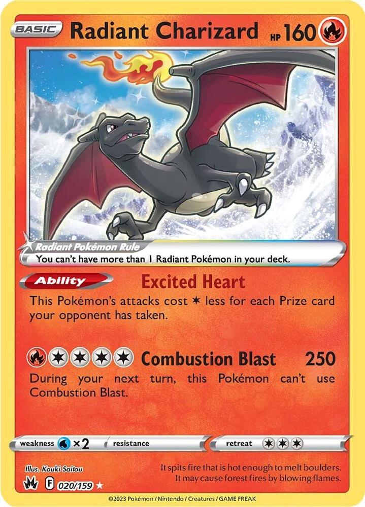 SWSH: Crown Zenith Radiant Charizard