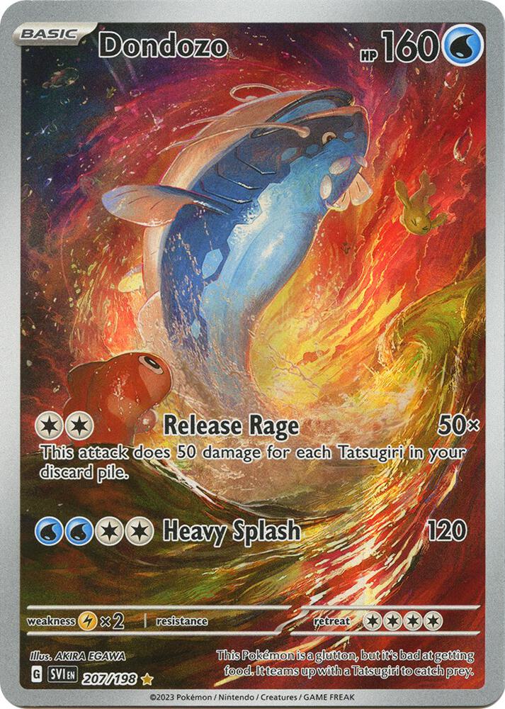 SV01: Scarlet & Violet Base Set Dondozo 207 198