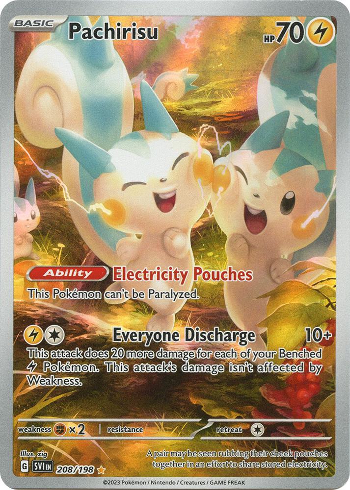 SV01: Scarlet & Violet Base Set Pachirisu 208 198