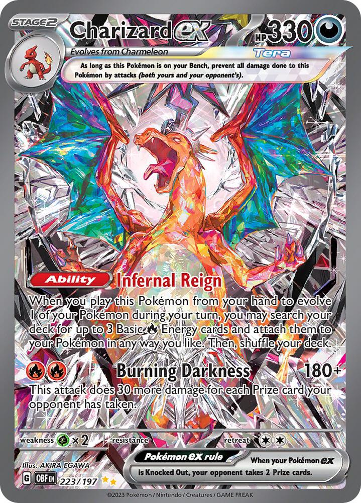 SV03: Obsidian Flames Charizard ex 223 197