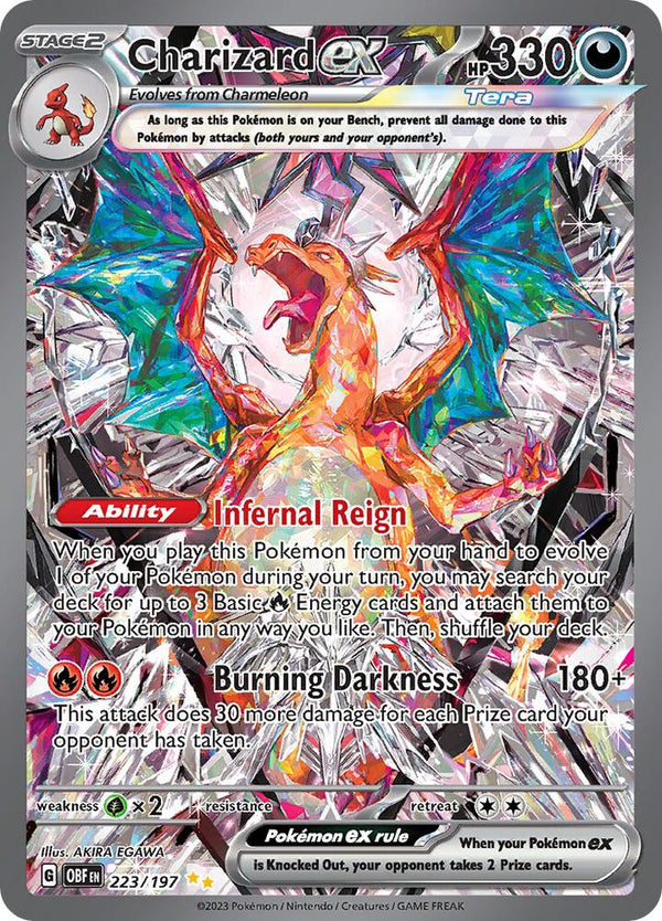 SV03: Obsidian Flames Charizard ex 223 197