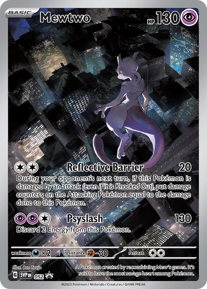 SV: Scarlet & Violet Promo Cards Mewtwo 052