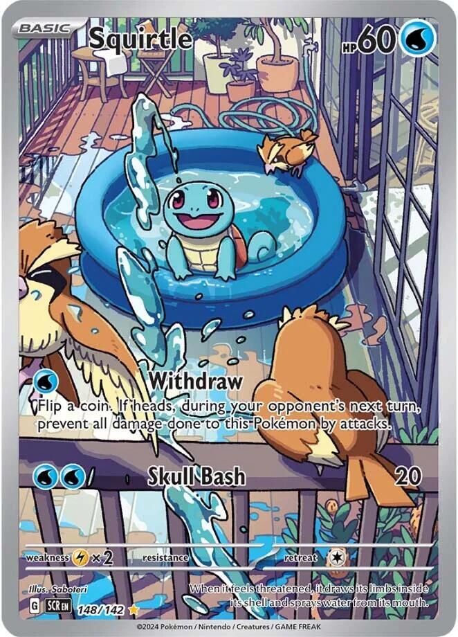 SV07: Stellar Crown Squirtle