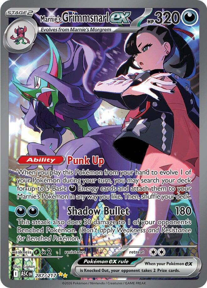 ME: Ascended Heroes Marnies Grimmsnarl ex