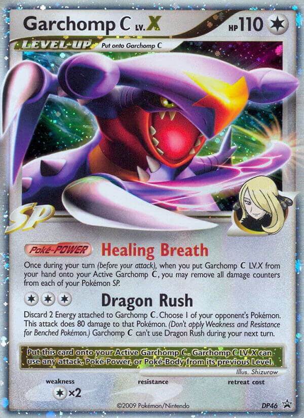 Diamond and Pearl Promos Garchomp C LVX DP46