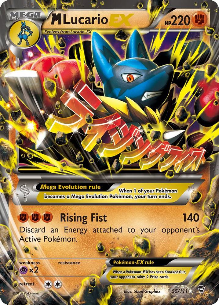XY - Furious Fists M Lucario EX