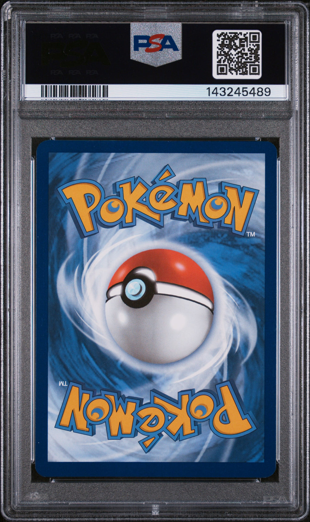 2024 Pokemon Svp En-Sv Black Star Promo Indeedee Surging Sparks Prerelease-Staff #154 PSA 10 back
