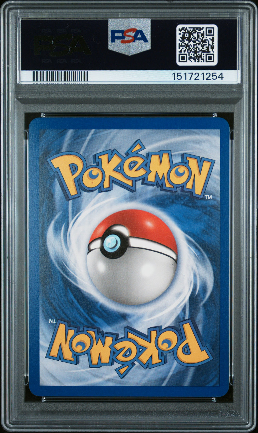 2004 Pokemon EX Team Rocket Returns Rocket's Snorlax ex Holo #104 PSA 8 back