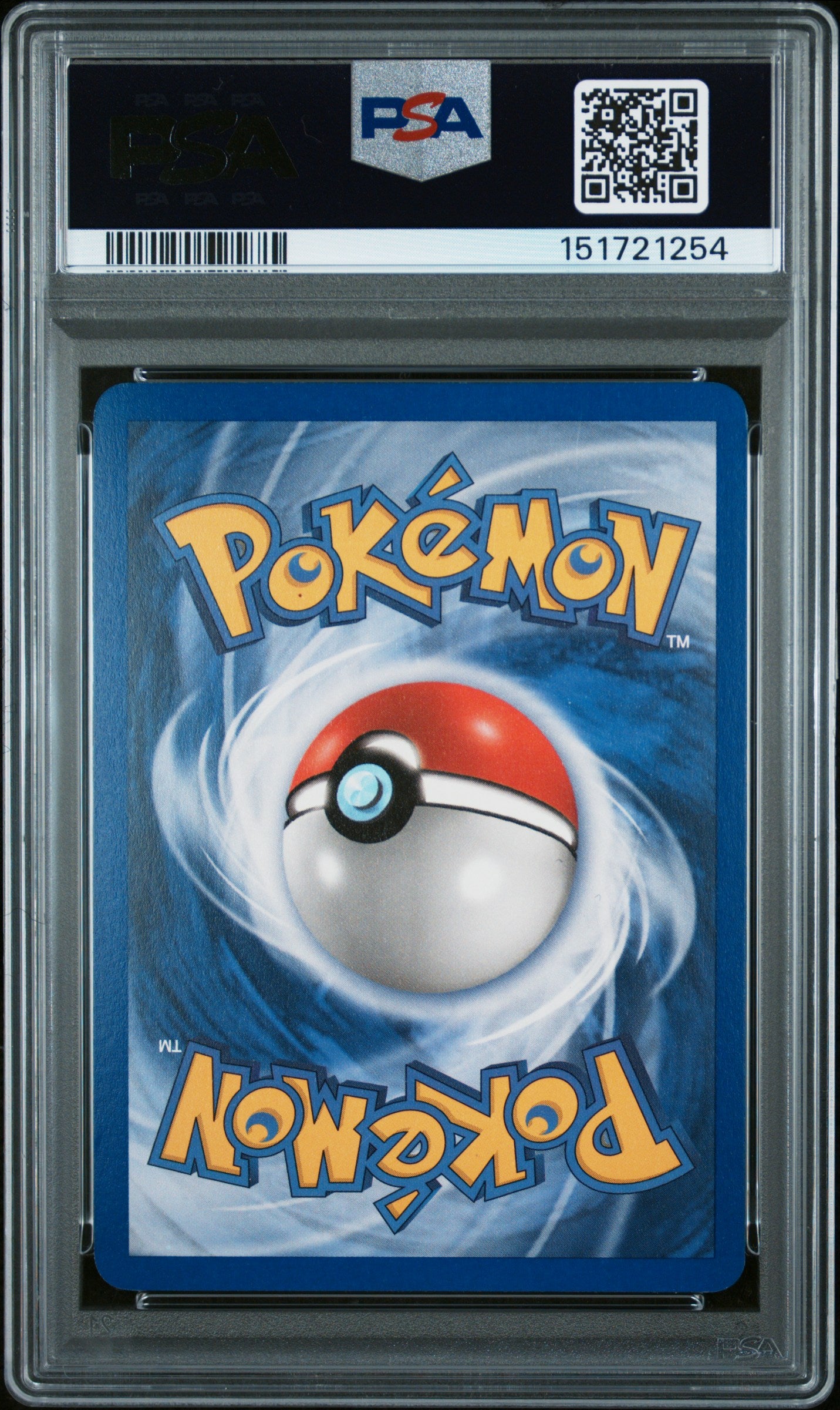 2004 Pokemon EX Team Rocket Returns Rocket's Snorlax ex Holo #104 PSA 8 back