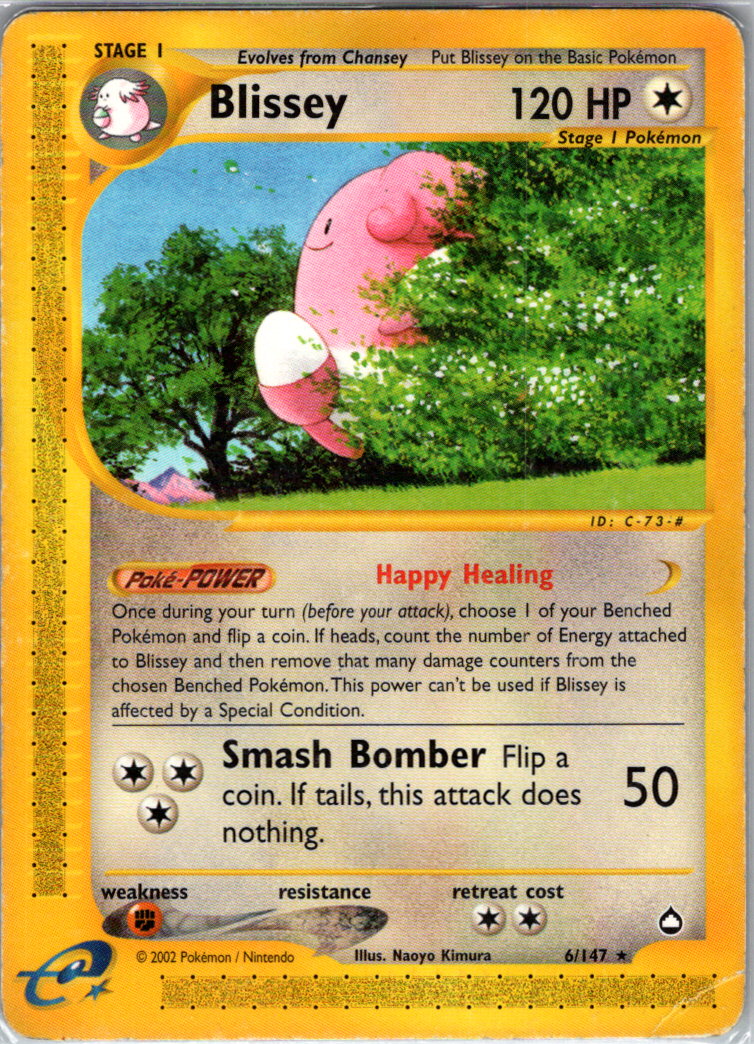 Blissey 006/147 Aquapolis HP