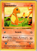Charmander 1st Ed 046/102 Base Set (Shadowless) MP