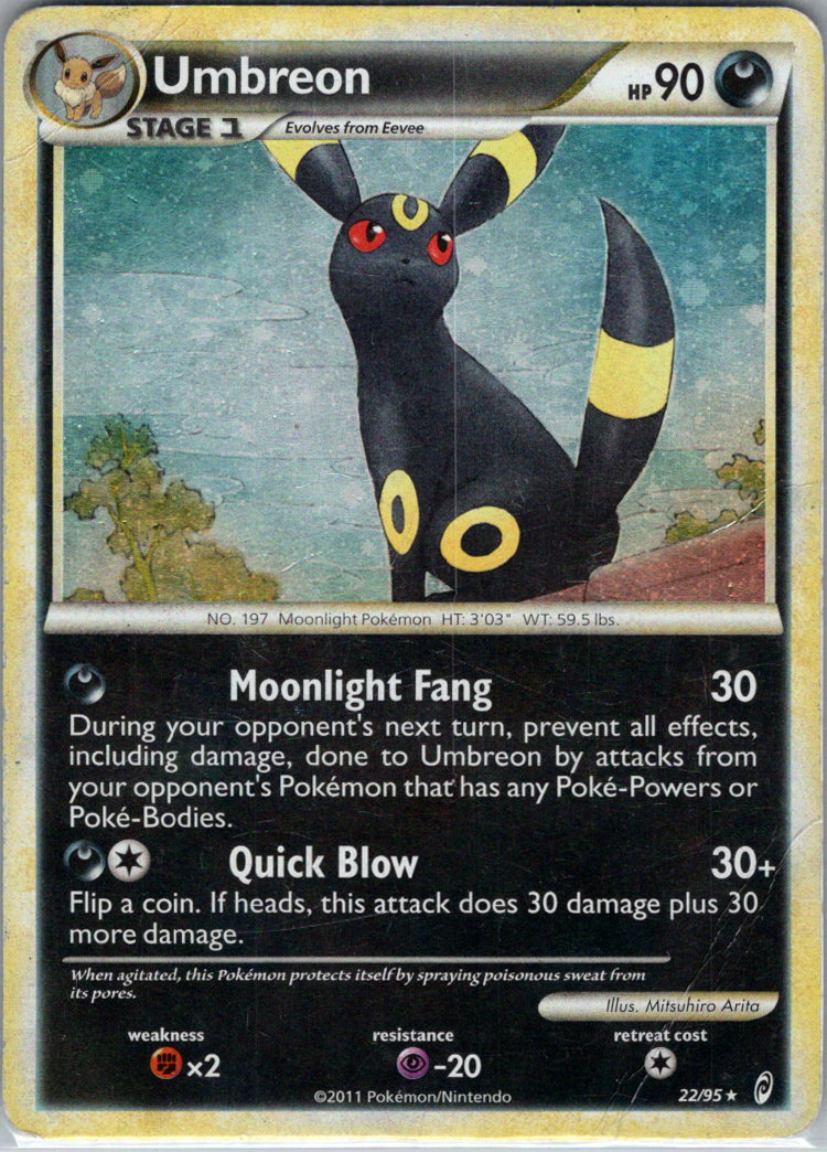 Umbreon H 22/95 Call of Legends DMG