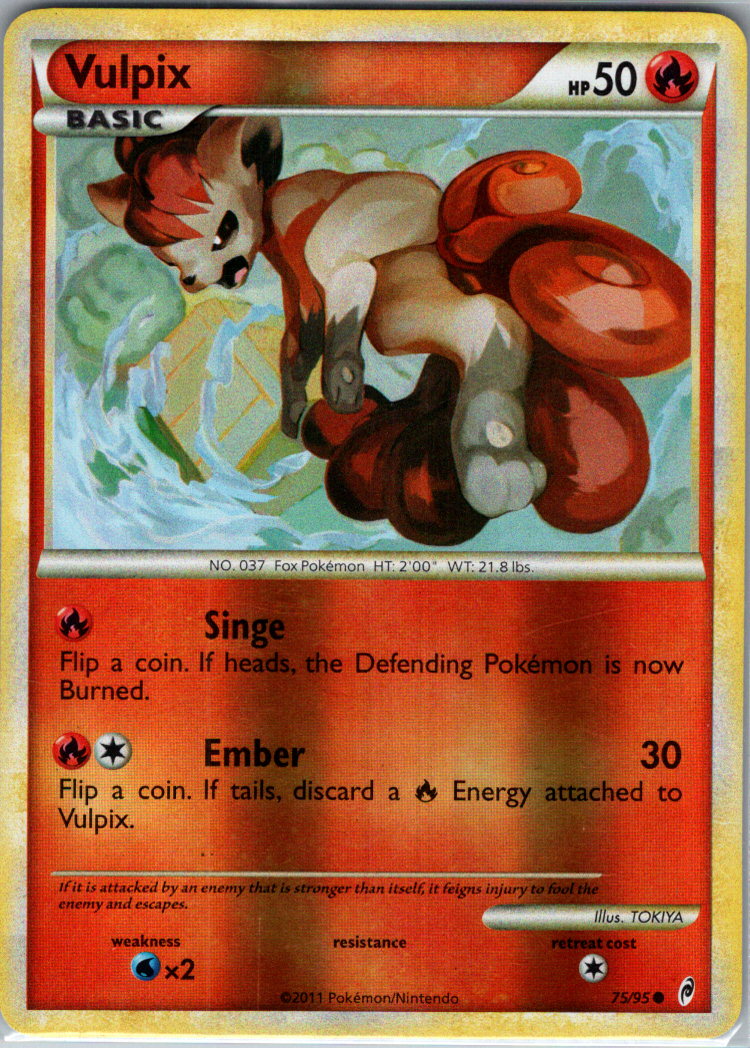 Vulpix RH 75/95 Call of Legends NM