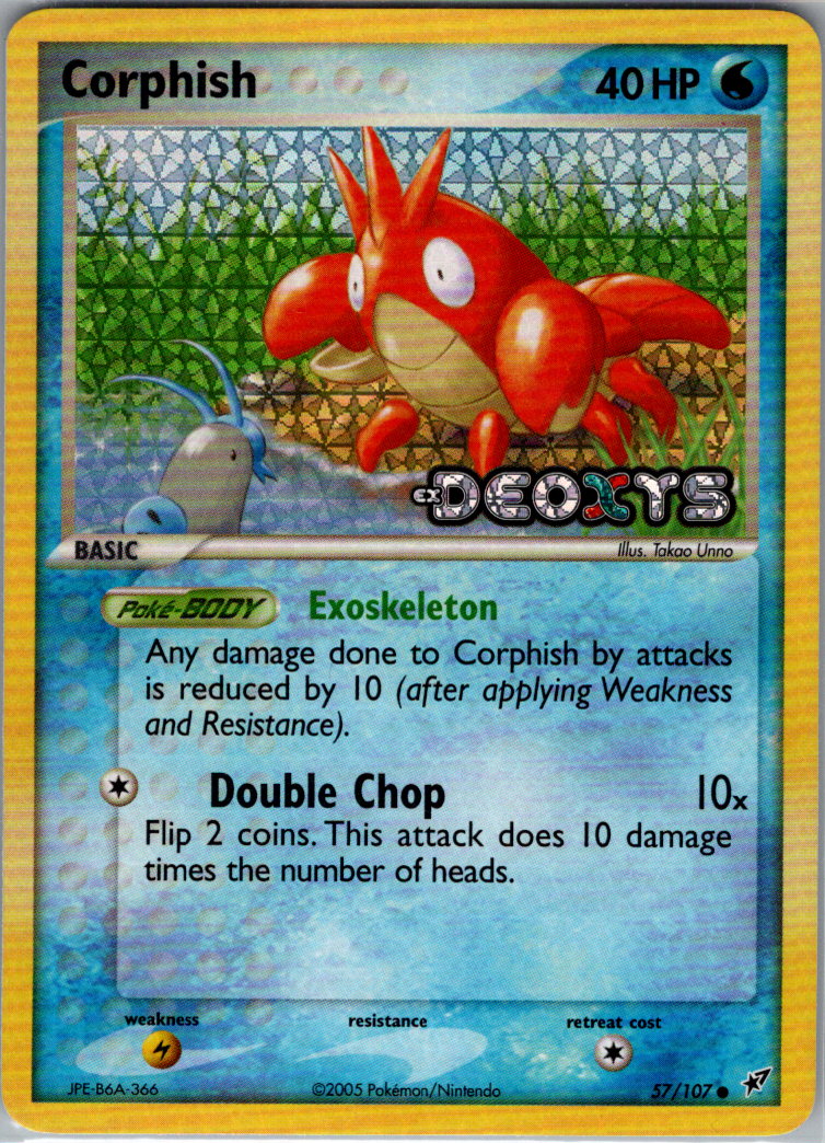 Corphish RH 57/107 Deoxys LP