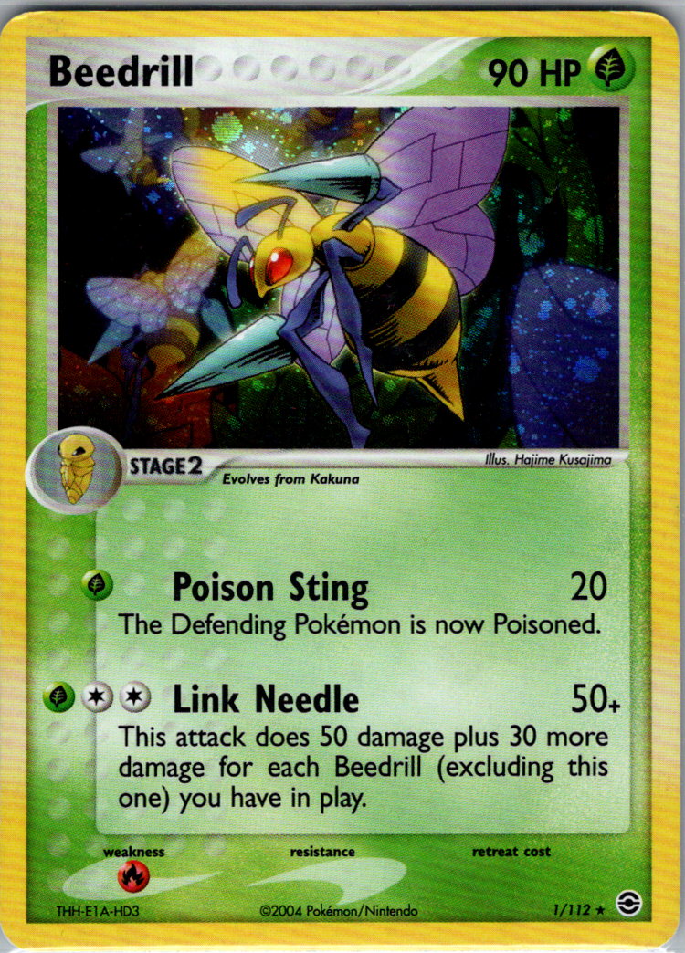 Beedrill H 1/112 FireRed & LeafGreen MP