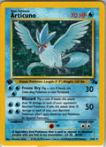 Articuno 2 1st Edition Holofoil 02/62 Fossil LP
