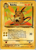 Raichu 29 Unlimited 29/62 Fossil MP