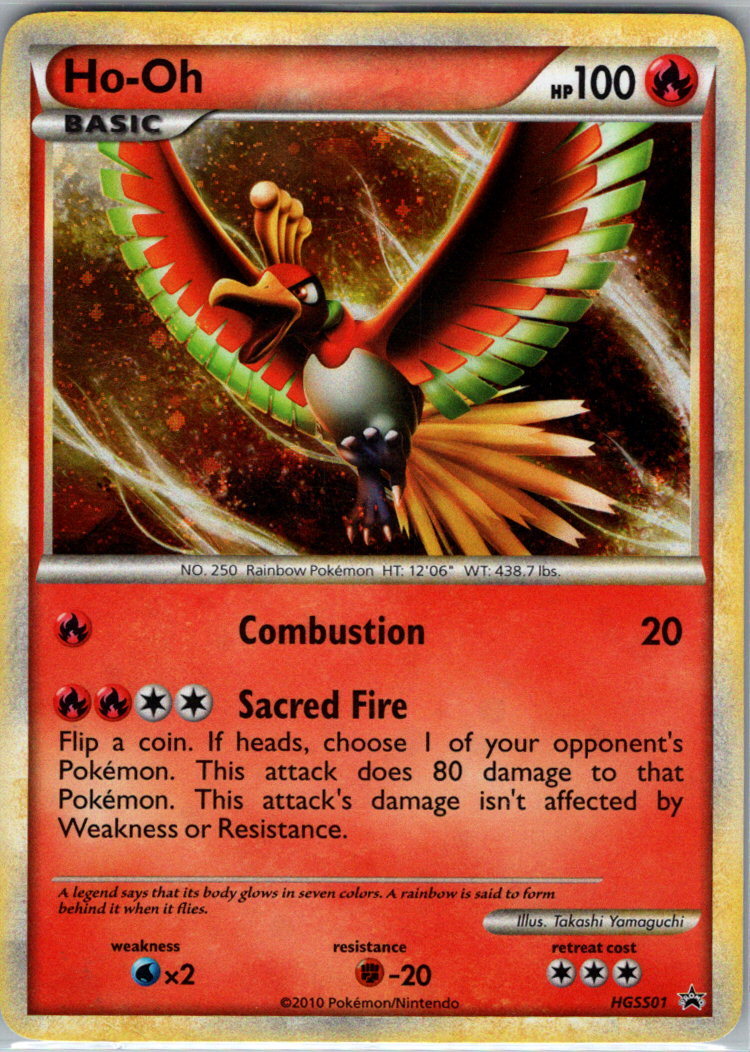 Ho Oh HGSS01 H HGSS01 HGSS Promos LP