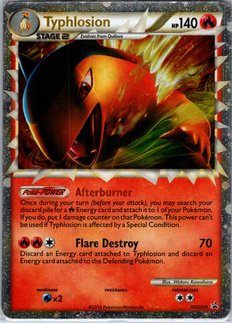 Typhlosion Prime HGSS09 H HGSS09 HGSS Promos LP