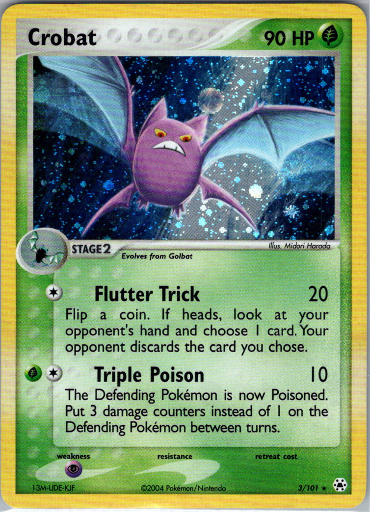 Crobat H 3/101 Hidden Legends LP
