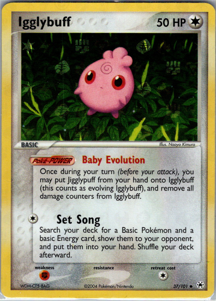 Igglybuff RH 37/101 Hidden Legends LP